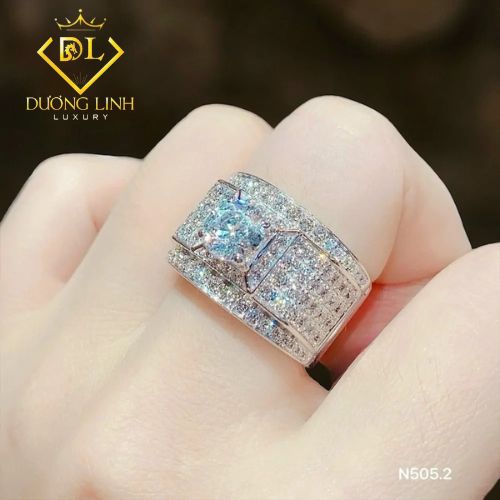 Nhẫn Nam Kim Cương – N505.2